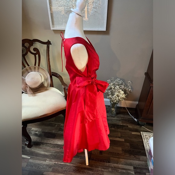 Eva by Eva Franco Retro Red Party Dress - Picture 8 of 14